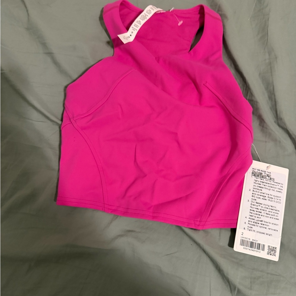 Lululemon wunder train Tank Top